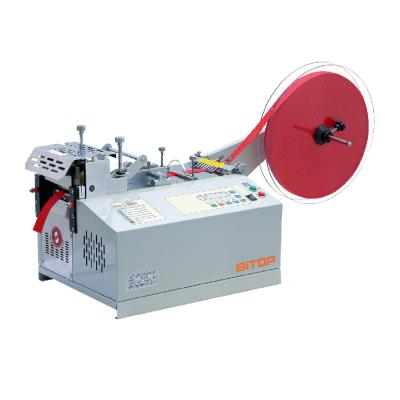 China Garment Shops BT-110L High Speed ​​Automatic Webbing Tape Belt Cold Cutting Machine for sale