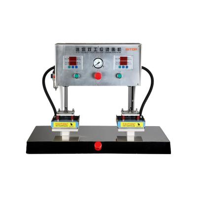 China Garment Shops BT-521 Hot Sale Small Size Double Heat Press Machine 15x15 For Logo for sale