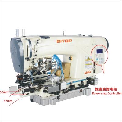 China Automatic THREAD TRIMMER Chain Stitch T-shirt Lattice Bottom Hemming Sewing Machine for sale