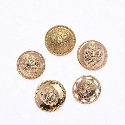 China 2021 Washable Excellent Quality Custom Buttons Waterproof Printing Metal Buttons for sale