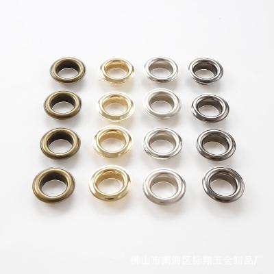 China Wholesale Anti-Corrosion Custom Shoe Size Logo Metal Eyelet Curtain Garment Stainless Eyelets for sale