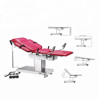 China Acrylic Bed Gynecological Electric Examination Chair Stainless Steel Medical Examination Table for sale