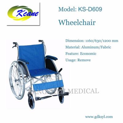 China Multifunctional Light Weight Chest Wheelchair Removeable Manual Transport Wheelchair Price for sale