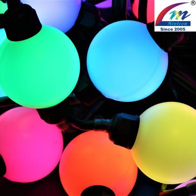 China Custom SMD5050 0.336W RGB String Ball Light For Decoration for sale