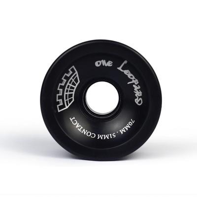 China A set of Cheap Adult Leopard 72A 70*51mm Different Size Road PU Skateboard Wheels for sale