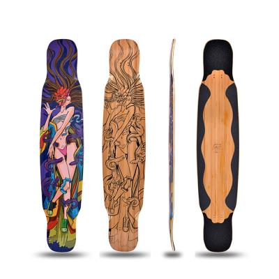 China Gallosoul Direct Custom GS Skateboard High Quality Dancing Adult Longboard for sale