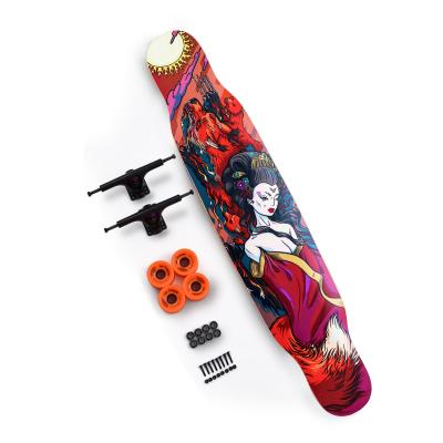 China Gallosoul Direct Custom GS Skateboard High Quality Dancing Adult Longboard for sale