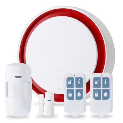 China APP Waterproof/Waterproof and Wireless Smart Home Security Wifi+GSM Support Android/IOS Download Burglar Alarm System Kit for sale