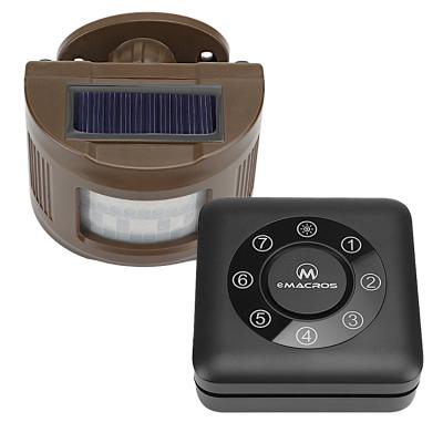 China 2021 New Arrival Mile 1/2 7-Zone Outdoor Farm Alert System Kit Coffee 1 Receiver&1 Sensor for sale