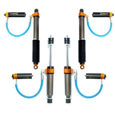 China Rubber& Steel Offroad Suspension 4x4 Suspension High Quality Performance Air Shocks Kit Sales For Nissan Auto Adjustable PATROL Y61 for sale