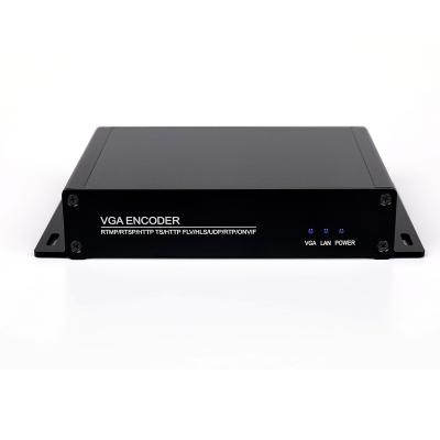 China TV System Solutions VGA to IP Network (RTP/UDP/RTSP/HTTP/RTMP) H.265/H.264/MJPE Streaming, IPTV TV System HD Encoder for sale