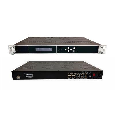 China Digital TV IP ASI Head-end System to 8-channel DVB-T DVB-C ATSC ISDB-T Modulator for TV broadcast signals for sale