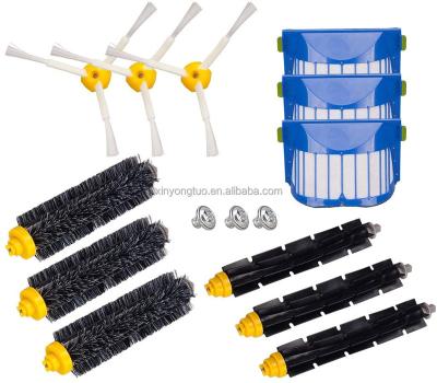 China Hotel accessories set for 600 series 671 620 630 650 660 680 690 691 spare parts filters stiffen brushes for sale