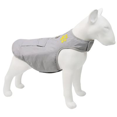 China 2022 New Design Sustainable Waterproof Dog Clothes Double Side Stain Resistant Cotton Pet Warm Clothes for sale