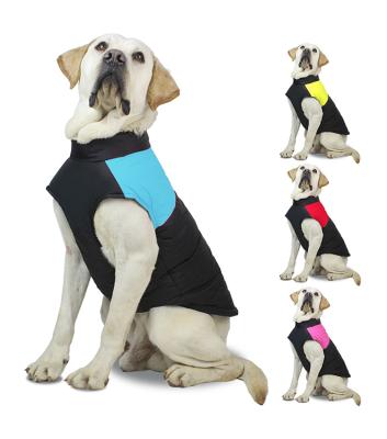 China 2022 Pet Clothes PP Cotton Polyester Dog Jackets Durable Upgraded Waterproof Warm Clothes for sale