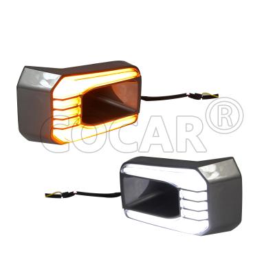 China COCAR LED Fog Lamp Cover DRL For Hilux Rocco 2020 OE 8121002220 8122002150 52128YP120 52127YP120 As OEM Size for sale