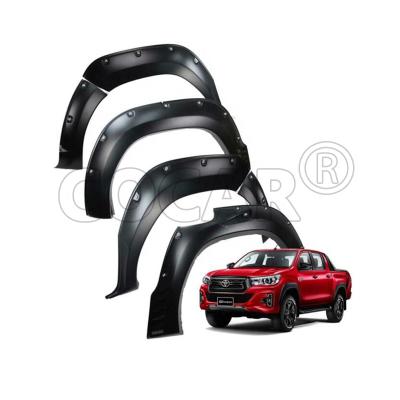 China COCAR Fender Flares For Hilux Revo Rocco 2018-2019 With Screw HILUX VIII Platform / Chassis (_N1_) for sale