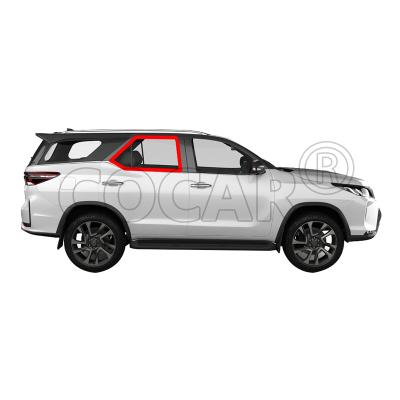 China Rear door glass of COCAR tempered glass for Fortuner 2021 for sale