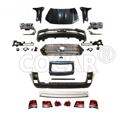 China Plastic+Steel COCAR Body Kit For Land Cruiser LC200 2008-2015 Upgrade To 2016 for sale