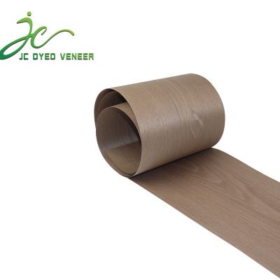 China Traditional decoration HHT06 Natural wood veneer thickness 0.25MM 0.40MM Natural wood 0.43MM stained veneer more than 2500mm len for sale