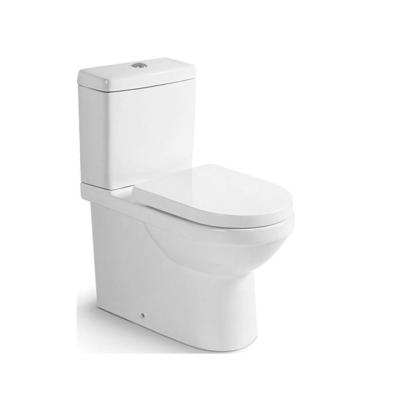 China Double-Flow Africa Design Good Luxury Bathroom Two Piece Floor Toilet for sale