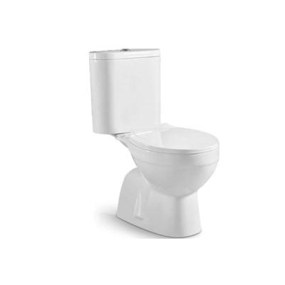 China Double-Flow Good Quality Sanitary Ware Two Piece Washdown Bathroom Home Hung Toilet for sale