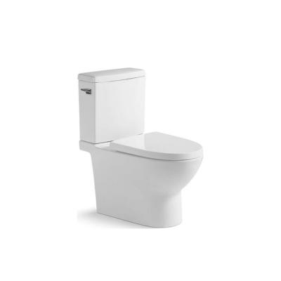 China Cheap twyford wc wc bathroom p-trap africa bathroom sets Double-flow toiletries two piece sanitary toilet for sale