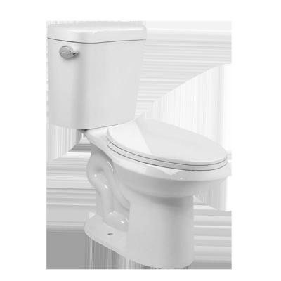 China Double-Flow WC Bathroom 2 in 1 Seat 3D Cover Siphon Split Two Price High Quality Ceramic Toilet for sale