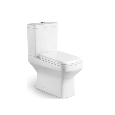 China Attractive Designed Sanitary Ware One / Two-Piece Double-Flow Toilet With Ceramic Tank WC Bowl Toilet for sale