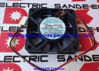 China Fan 2406KL-05W-B59 2406KL05WB59 24O6KL-O5W-B59 en existencia DC24V 0.13A de A90L-0001-0423#105 Minebea NMB-MAT en venta