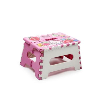 China Foldable High Quality Printing Step Stool for sale