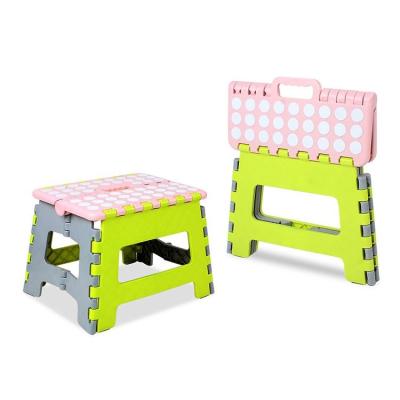 China High quality factory price indoor and outdoorportable plastic folding step stool for sale