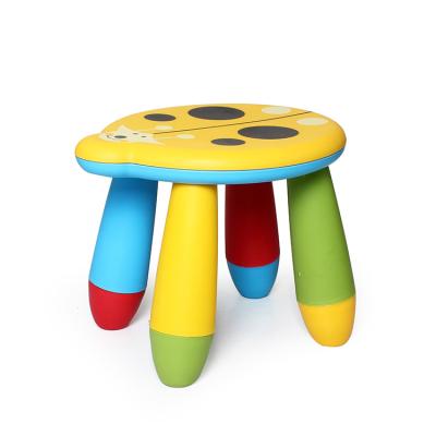 China Cartoon Removable Design Cover Plastic Children's Stool for sale