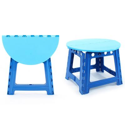 China Hot sale super space saving plastic folding stool&table set foldable for sale