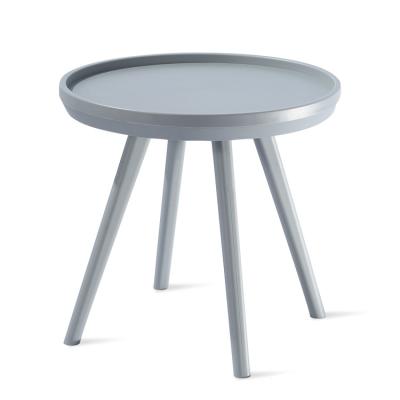 China Modern High Quality Customized Colors Plastic Round Table With Guard Rails for sale