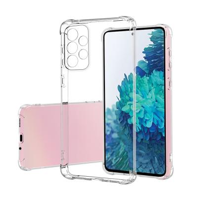 China Shockproof Soft Transparent TPU Phone Case For Samsung a33 a53 a03 m52 s22 s22 pro ultra clear s22 cases for sale