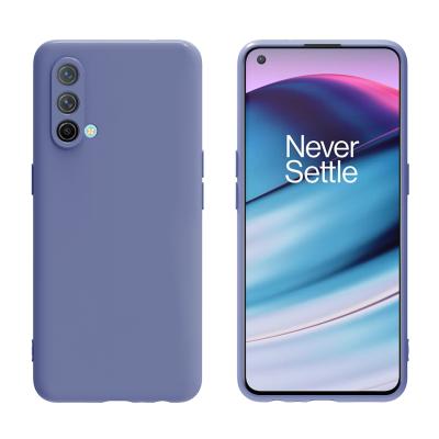 China 2021 Liquid Anti-fall Soft Touch Microfiber Silicone Case Cover for Oneplus north ce n100 n10 9 r 9 8 7 pro 8t 7t for sale