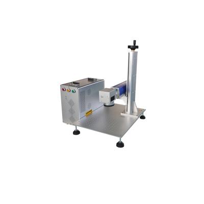 China Laser Marking HLMF30 High Speed ​​Mini Cheap Fiber Laser Marking Laser Marking Machine For Metal for sale