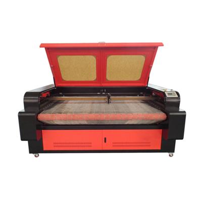 China Smart Laser CUT Textile Laser Cutting Machine Price 1600*1000 1610 for sale