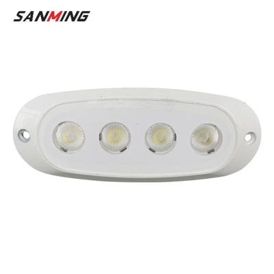 China 12w 6 Inch 12W LED Oval White Flush Mount LED Work Light Boat Marine 6 Work Light SG-6012-RXA for sale