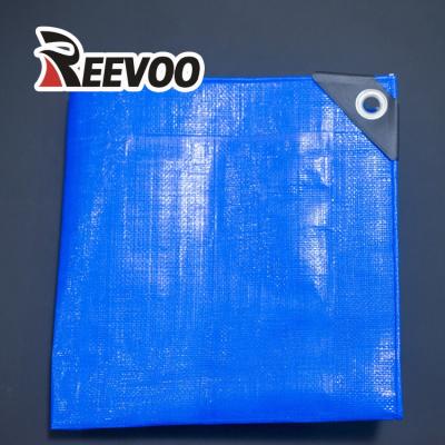 China Single pe tarpaulin with waterproof eyelet paddle cover for sale