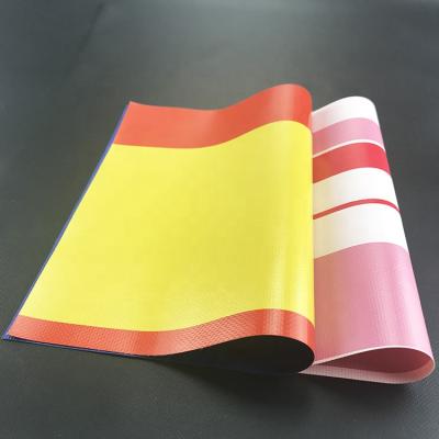 China Antistatic Roofing Materials PVC Laminated Fabric Tarpaulin For Tent for sale