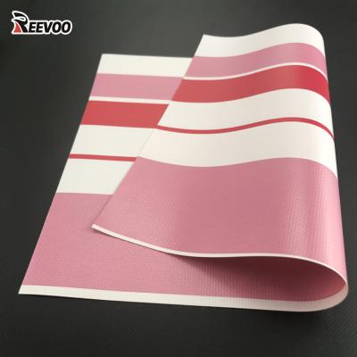 China 250D 19*12 Anti-Static PVC Laminated Striped Tarpaulin Tent And Tent Military Fabric for sale