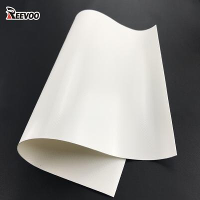 China 1000D 30*30 900g Anti-Static PVC Coated Panama Linen Tensile Fabric For Greenhouse Membrane Structure for sale