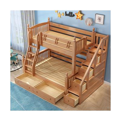 China Durable Durable Solid Wood Bed Kids Furniture Bunk Bed for sale