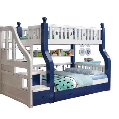 China Durable Modern Bedroom Furniture Wooden Bunk Bed For Kids for sale