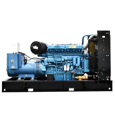 China 625KVA Weichai Engine Open Diesel Generator 500KW Powered Open Type Generator Set QKGF-YCKJ-625 à venda