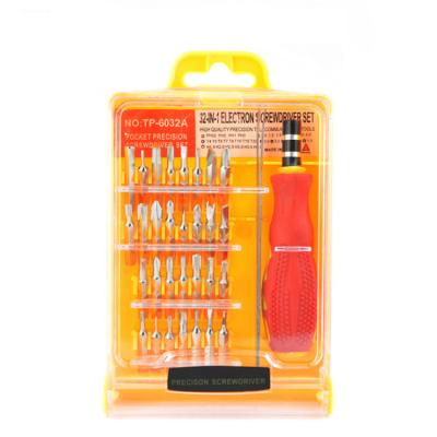 China Multi-Used Master Screwdriver 32 in 1 High Quality Combination Precision Screwdriver Set Mobile Phone Notebook Glass Repair Tool Kit for sale