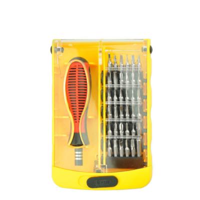 China Multi-Used Master Screwdriver 37 in 1 Multifunctional Combination Repair Tool Kit for Mobile Phone Notebook Glass Precision Screwdriver Set for sale