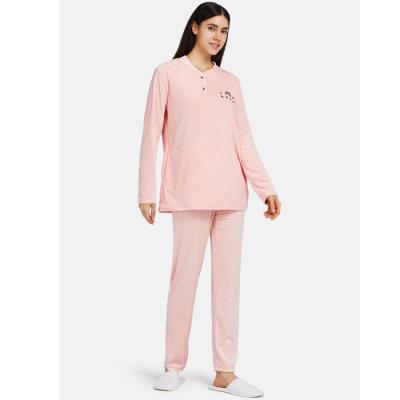 China Thermal Pajamas For Women Set Charm And Distinctive Women's Winter Pajamas Suits for sale